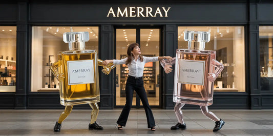 عطر البرفان مقابل عطر التواليت: أيهما تختار؟ - Amerray & Co.