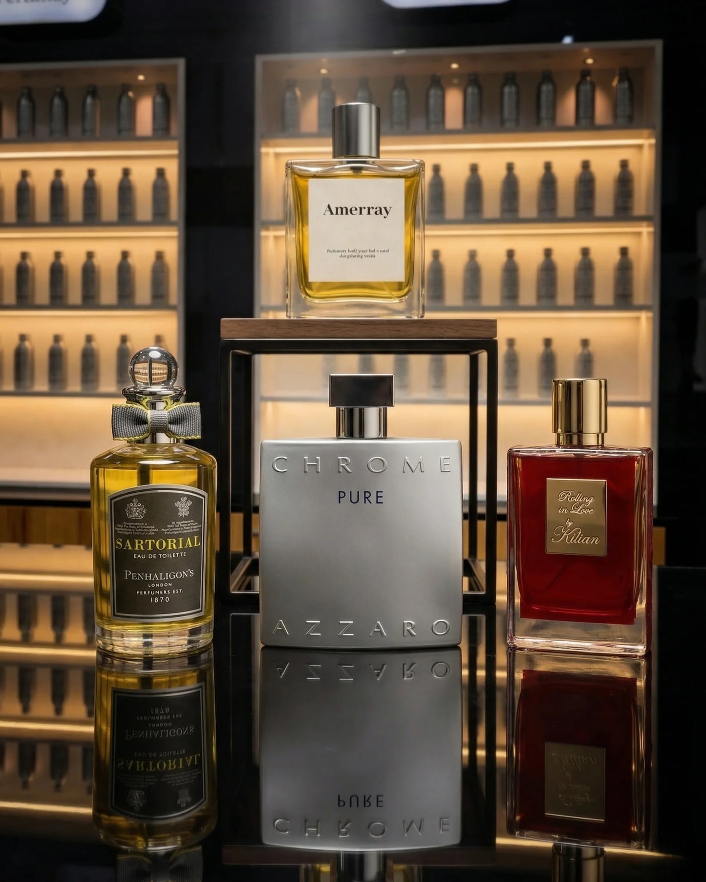 Parfum inspiré de PACK inspired Rolling in Love + Chrome Pure + Sartorial - Amerray Parfums Maroc