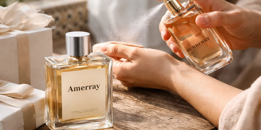 عطور Burberry في المغرب 2025 | دليل شامل للأسعار، الأنواع والتقييمات – صورة مقال مدونة أميراي للعطور بالمغرب