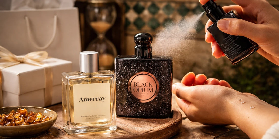 Black Opium YSL : Odeur, Tenue et Prix au Maroc (Guide Simple) – image de l'article, blog Amerray Parfums Maroc