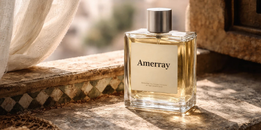 Parfums Maroc 2025 – image de l'article, blog Amerray Parfums Maroc