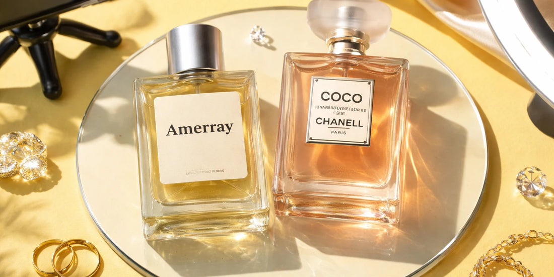 عطور Dupes في المغرب 2025 – البدائل الفاخرة الأكثر انتشاراً على TikTok – صورة مقال مدونة أميراي للعطور بالمغرب