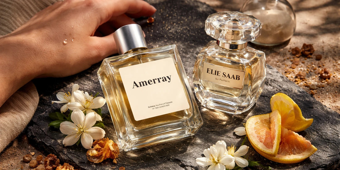 Parfums Elie Saab : avis, notes et tenue – image de l'article, blog Amerray Parfums Maroc