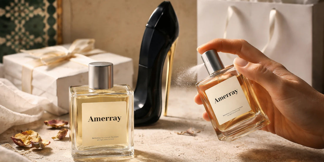 Good Girl Carolina Herrera Maroc : Prix, Avis & Guide 2025 – image de l'article, blog Amerray Parfums Maroc