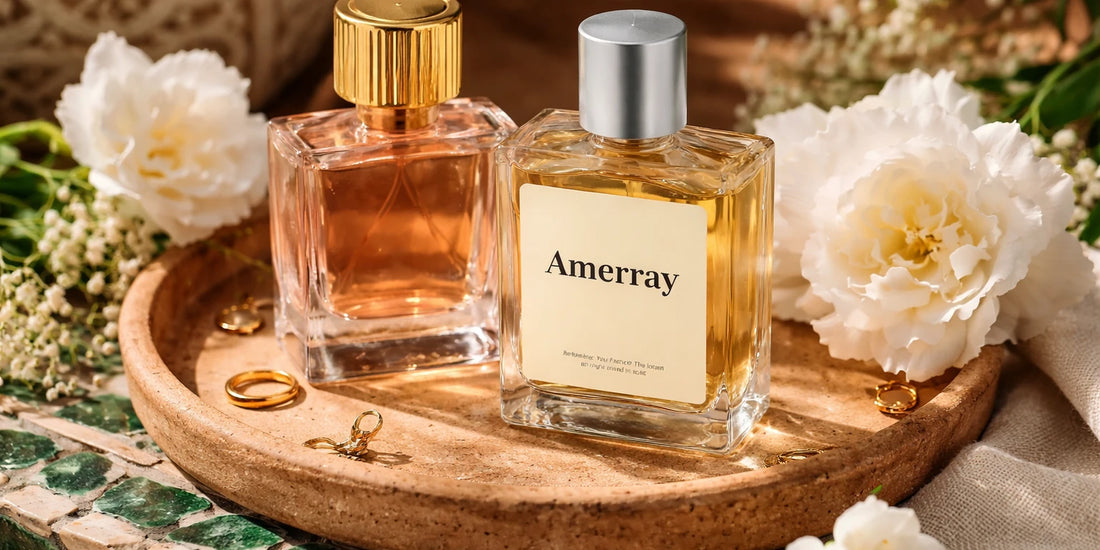 Parfum Femme de Luxe vs Dupe Le match au Parfum Maroc – image de l'article, blog Amerray Parfums Maroc