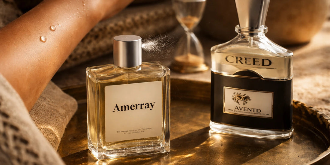 Creed Parfum : avis, tenue et style sur peau marocaine – image de l'article, blog Amerray Parfums Maroc