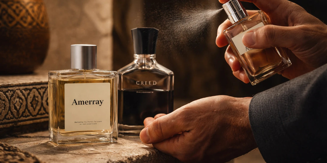 Parfums Creed pour homme : guide simple au Maroc – image de l'article, blog Amerray Parfums Maroc