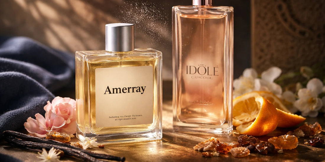 Idôle Lancôme : رأي، النوتات والتجربة في المغرب – صورة مقال مدونة أميراي للعطور بالمغرب