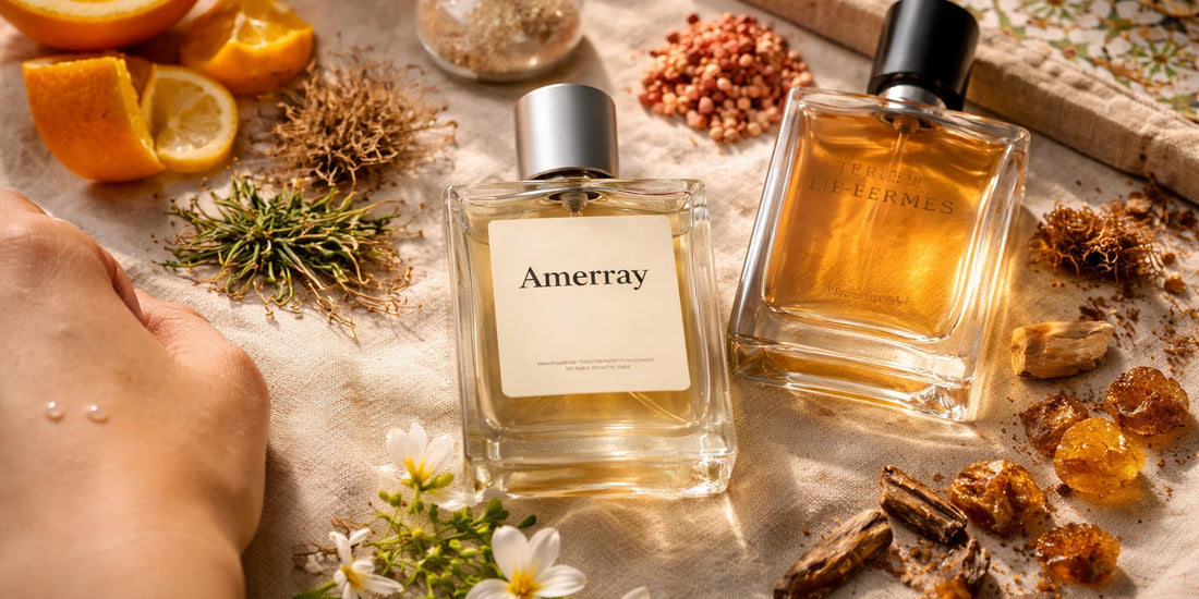 Terre d'Hermès : Analyse Complète des Notes, Tenue et Style au Maroc – image de l'article, blog Amerray Parfums Maroc