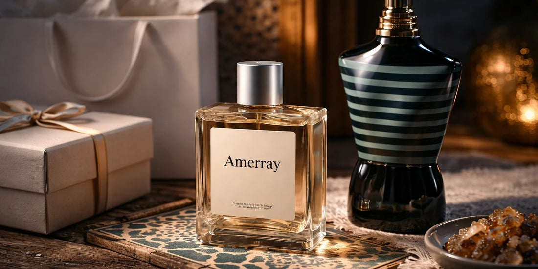 Le Male Le Parfum المغرب – سعر وبديل أنيق 2025 – صورة مقال مدونة أميراي للعطور بالمغرب