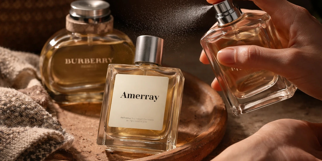 Parfums Burberry – Guide & Avis Maroc 2025 – image de l'article, blog Amerray Parfums Maroc