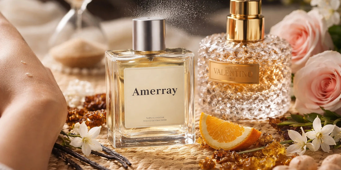 Parfum Valentino Femme : التقييم، النوتات والثبات – صورة مقال مدونة أميراي للعطور بالمغرب