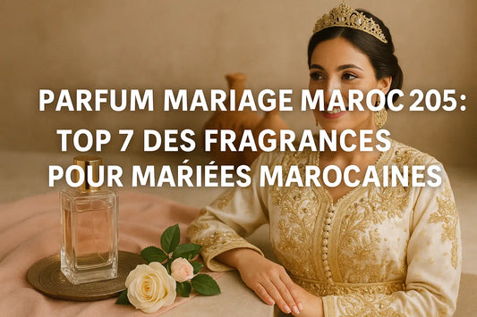 Parfum mariage Maroc 2025 : top 7 des fragrances pour mariées marocaines - Amerray & Co.