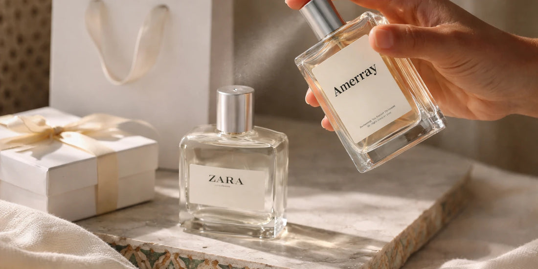 Zara Parfum Maroc : Prix & Guide 2025 – image de l'article, blog Amerray Parfums Maroc