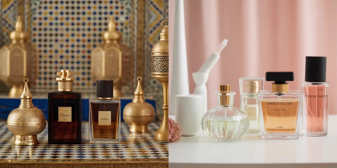 Parfum oriental vs français Maroc : guide expert 2025 - Amerray & Co.