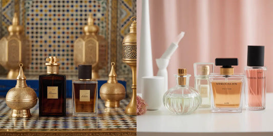 Parfum oriental vs français Maroc : guide expert 2025 - Amerray & Co.