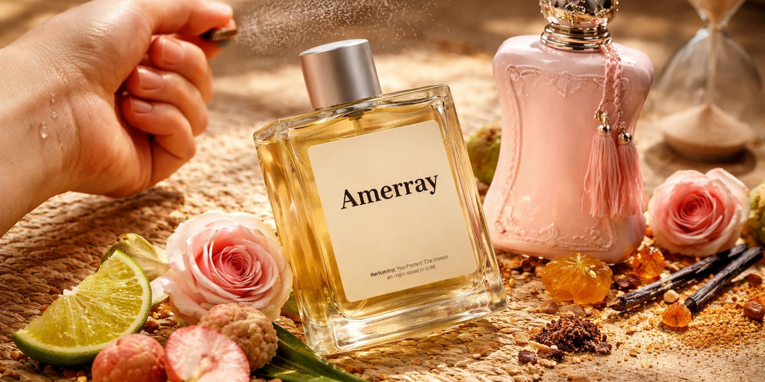 عطر Delina Parfums de Marly : التقييم، النوتات والثبات – صورة مقال مدونة أميراي للعطور بالمغرب