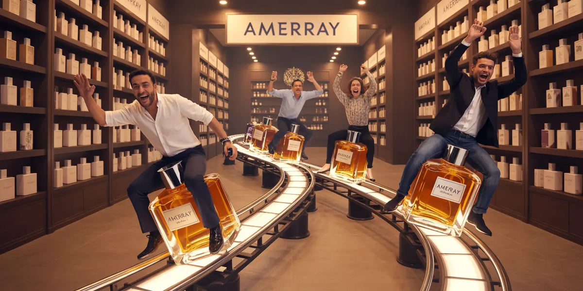 Intérieur de parfumerie publié sur le blog Amerray