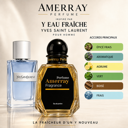 Pack 4 Parfums Homme Amerray N°11 – 4 x 50 ml