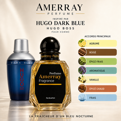 Pack 4 Parfums Homme Amerray N°12 – 4 x 50 ml