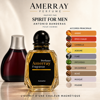 Pack 4 Parfums Homme Amerray N°13 – 4 x 50 ml