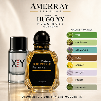 Pack 4 Parfums Homme Amerray N°13 – 4 x 50 ml