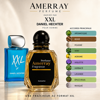 Pack 4 Parfums Homme Amerray N°14 – 4 x 50 ml
