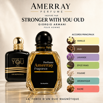 Pack 4 Parfums Homme Amerray N°14 – 4 x 50 ml