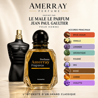 Pack 4 Parfums Homme Amerray N°17 – 4 x 50 ml
