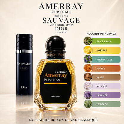 Pack 4 Parfums Homme Amerray N°1 – 4 x 50 ml