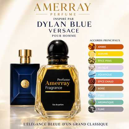 Pack 4 Parfums Homme Amerray N°1 – 4 x 50 ml