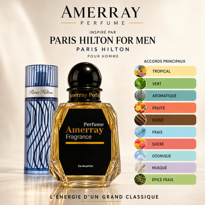 Pack 4 Parfums Homme Amerray N°20 – 4 x 50 ml