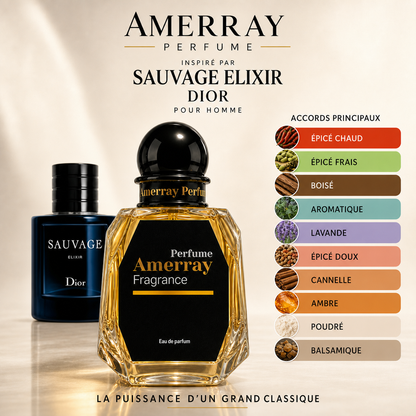 Pack 4 Parfums Homme Amerray N°20 – 4 x 50 ml