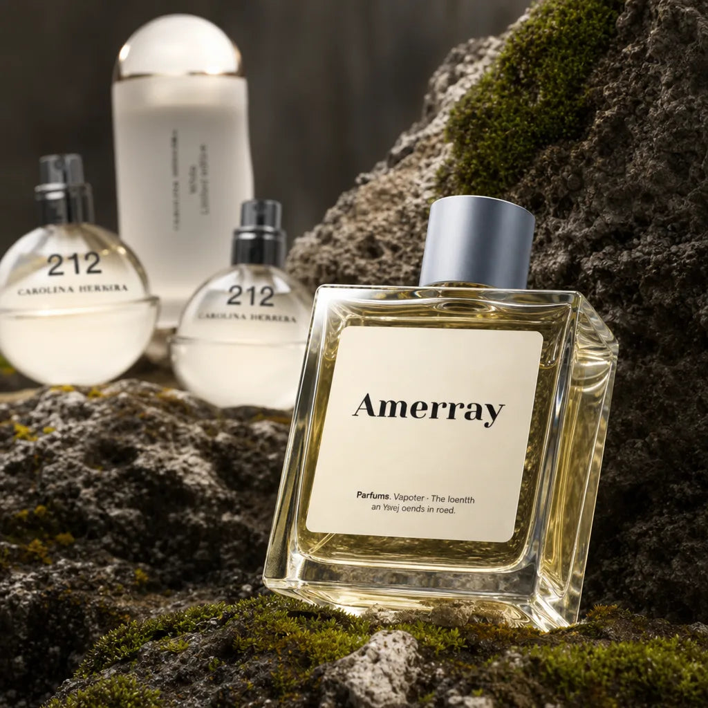 Parfum femme inspiré de 212 White Carolina Herrera - Amerray Maroc