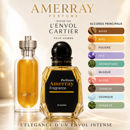 Pack 4 Parfums Homme Amerray N°2 – 4 x 50 ml