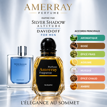 Pack 4 Parfums Homme Amerray N°2 – 4 x 50 ml