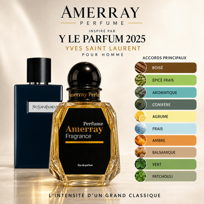 Pack 4 Parfums Homme Amerray N°4 – 4 x 50 ml