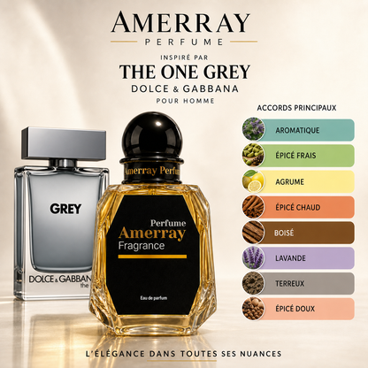 Pack 4 Parfums Homme Amerray N°4 – 4 x 50 ml