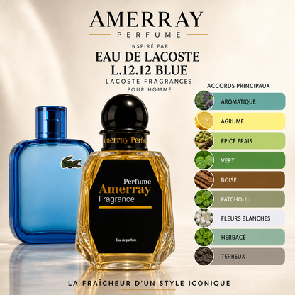 Pack 4 Parfums Homme Amerray N°9 – 4 x 50 ml