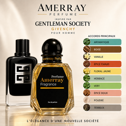 Pack 4 Parfums Homme Amerray N°9 – 4 x 50 ml