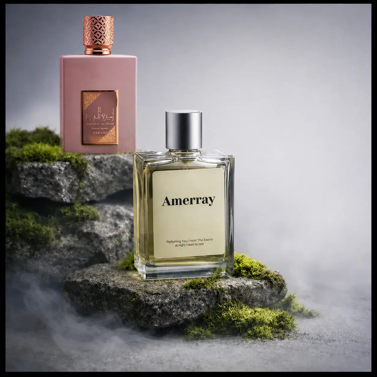 Parfum inspiré de Ameerat Al Arab Privé Rose par Asdaaf – Amerray Maroc