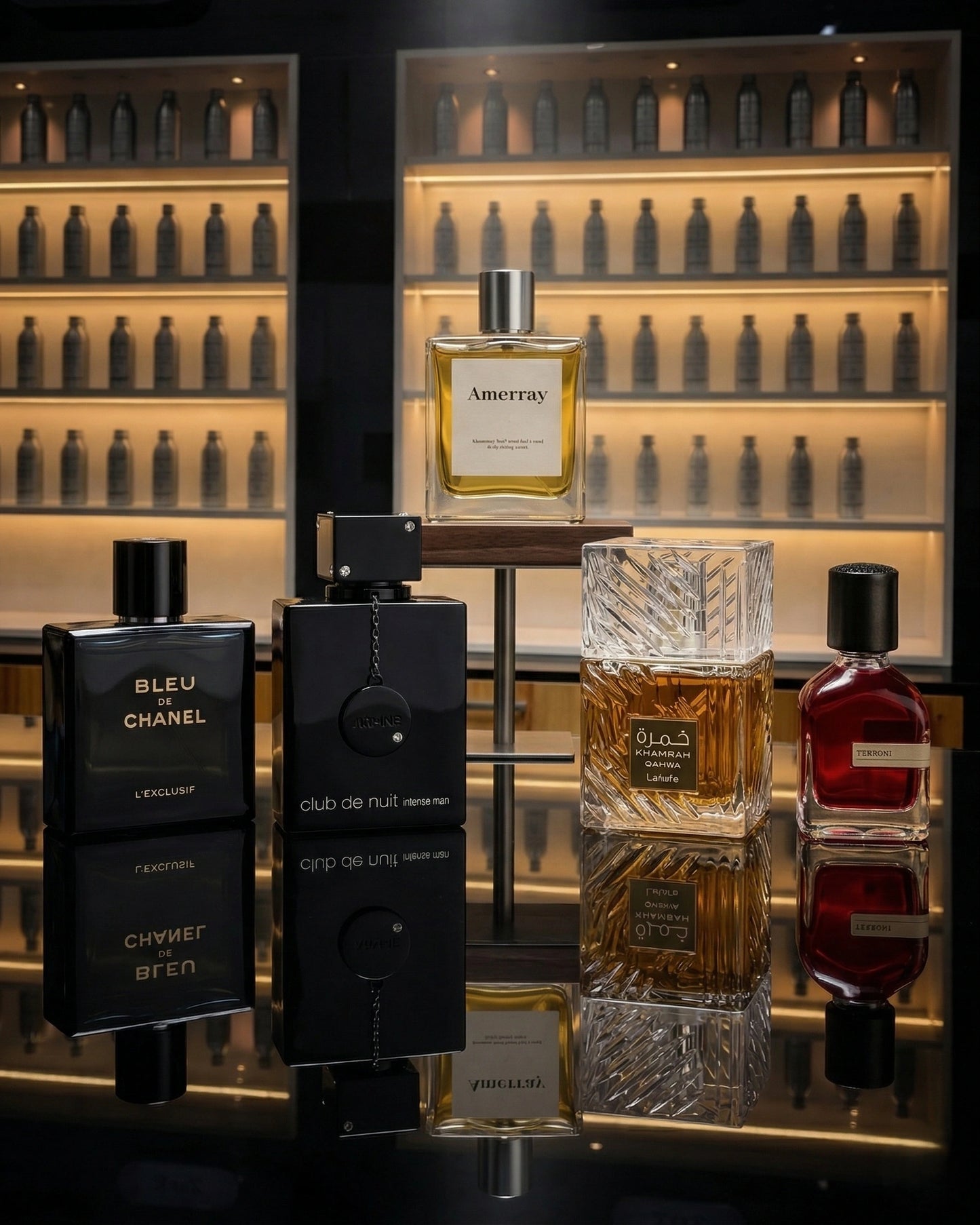 Parfum inspiré de PACK inspired Bleu de Ch Exclusif + Terroni + Khamrah Qahwa + Club Nuit Intense - Amerray Parfums Maroc