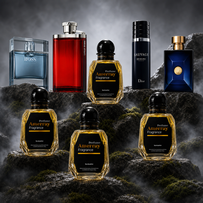 Pack 4 Parfums Homme Amerray N°1 – 4 x 50 ml