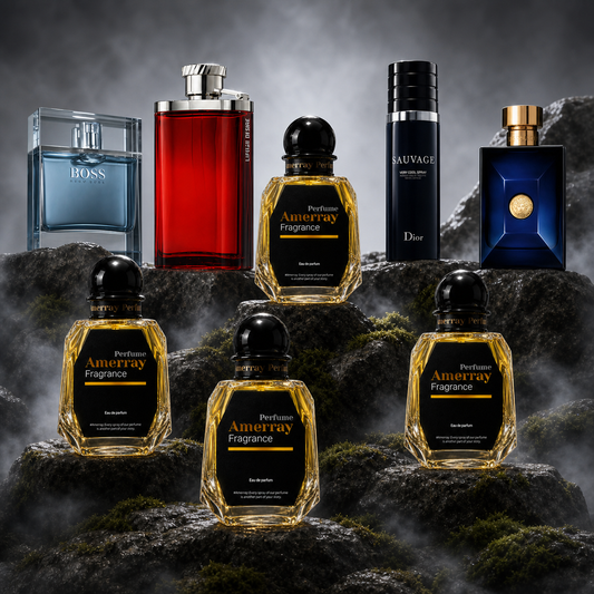 Pack 4 Parfums Homme Amerray N°1 – 4 x 50 ml