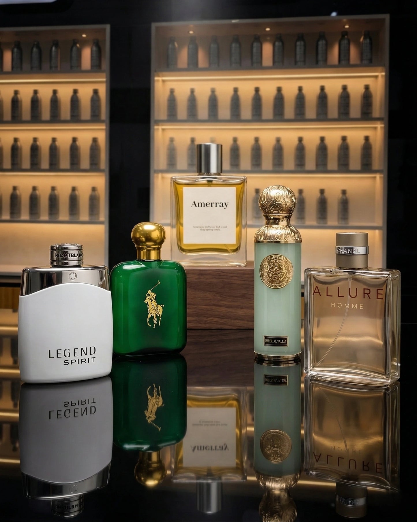 Parfum inspiré de PACK inspired Legend Spirit + Polo + Imperial Valley + Allure Homme - Amerray Parfums Maroc