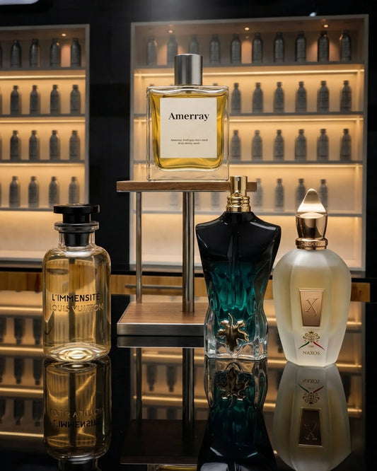 Parfum inspiré de PACK inspired L’Immensité + XJ 1861 Naxos + Le Beau Le Parfum - Amerray Parfums Maroc