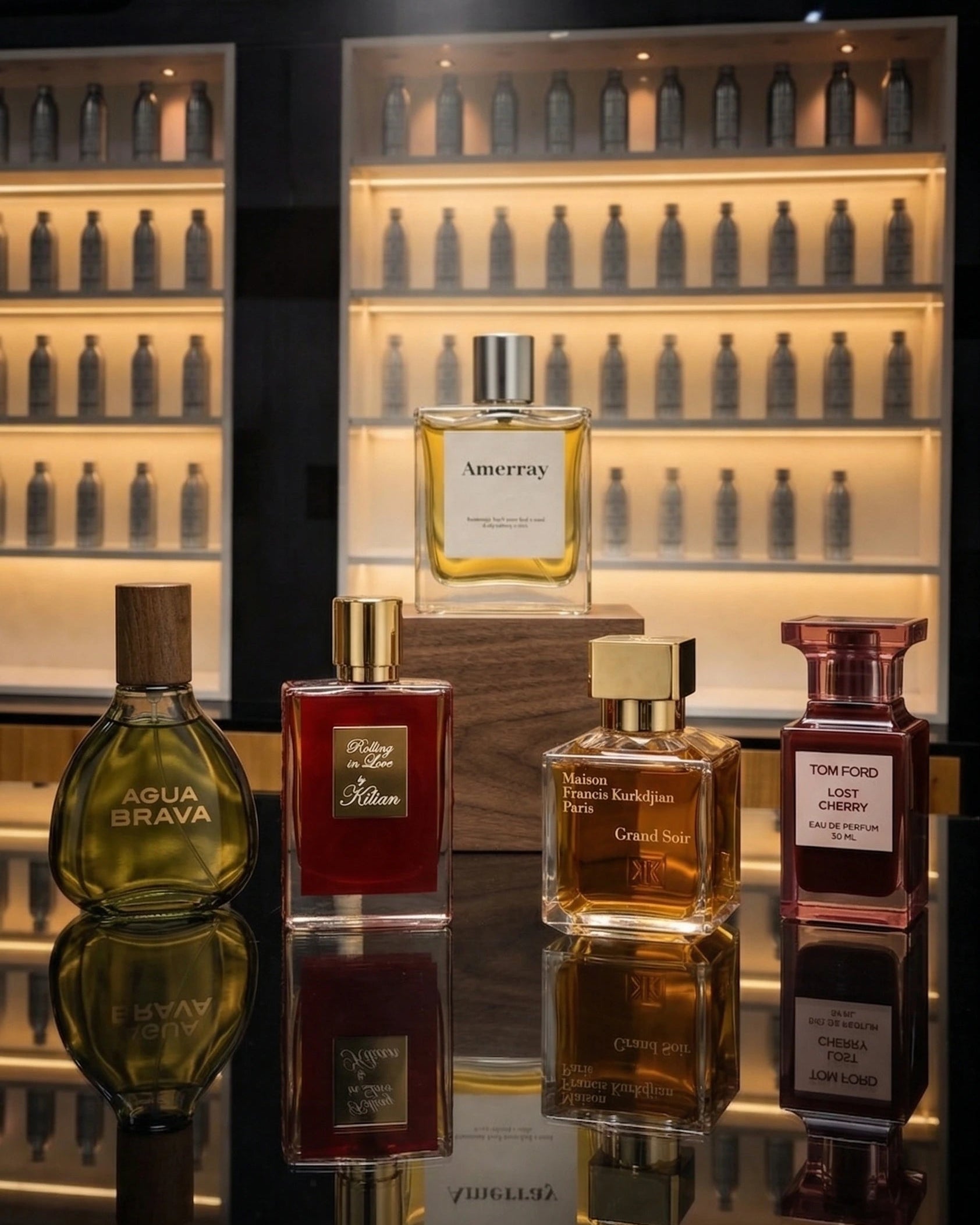 Parfum inspiré de PACK inspired Aqua Brava + Rolling + Grand Soir + Lost Cherry - Amerray Parfums Maroc