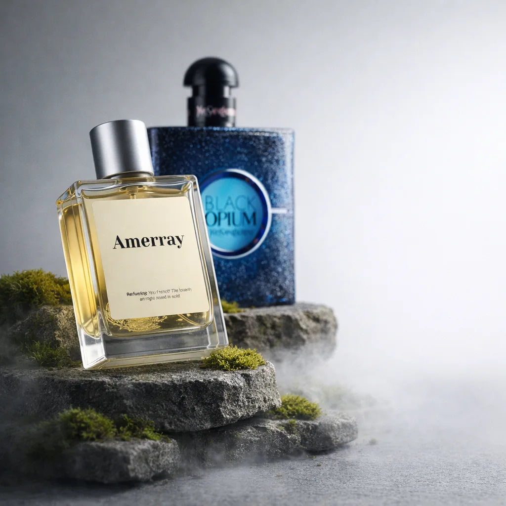 Parfum femme inspiré de Black Opium Intense Yves Saint Laurent - Amerray Maroc
