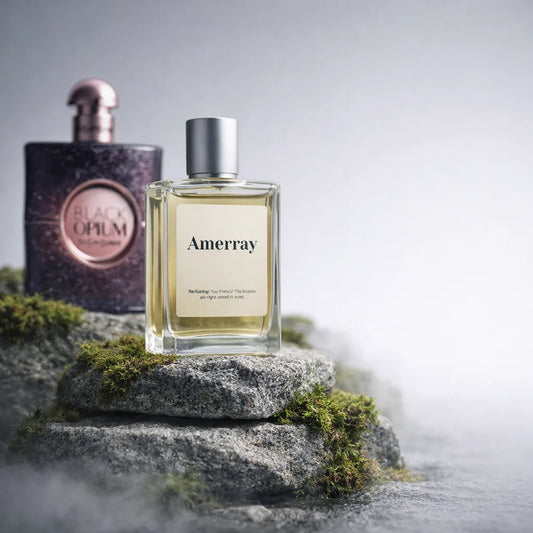 Parfum femme inspiré de Black Opium Nuit Blanche Yves Saint Laurent - Amerray Maroc