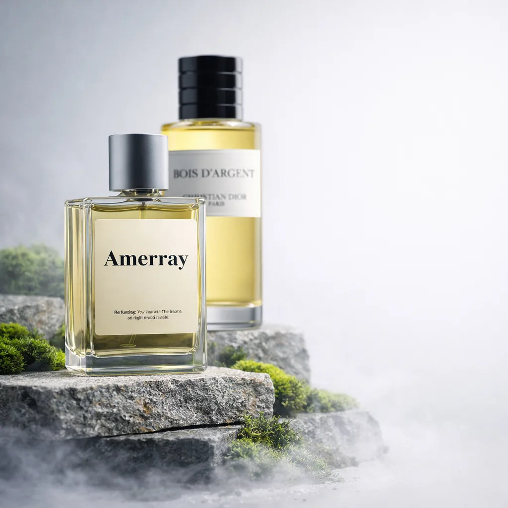 Parfum femme inspiré de Bois d'Argent Dior - Amerray Maroc